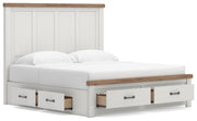 Savonport Panel Storage Bed
