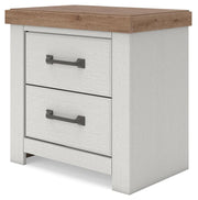 Savonport Two Drawer Night Stand