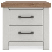 Savonport Two Drawer Night Stand