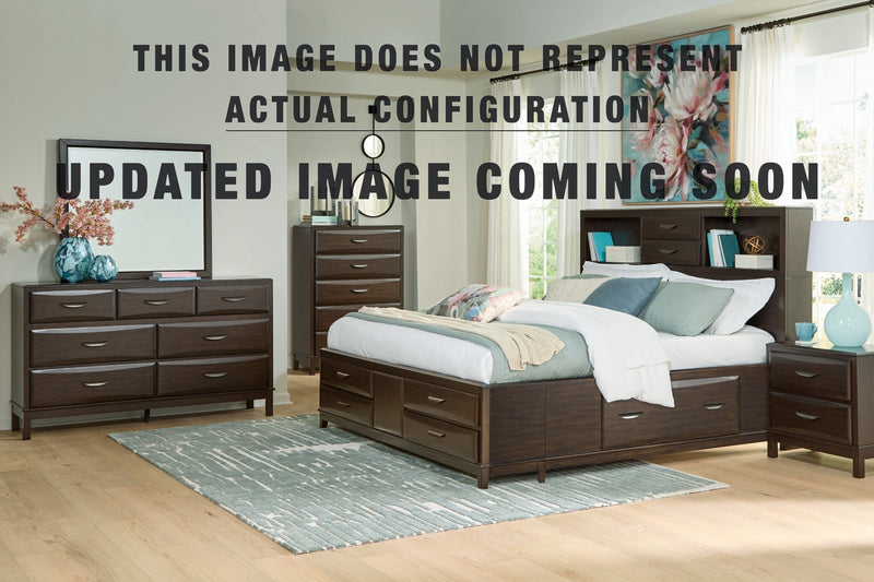 Vanmore Storage Bed, Dresser, Mirror, Chest & Nightstand, Bedroom Set