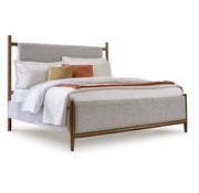Lyncott Upholstered Bed Queen Upholstered Panel Bed