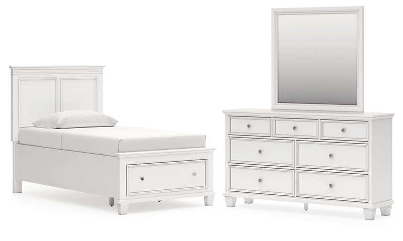 Fortman Panel Bed, Dresser, Mirror, Chest & Nightstand, Bedroom Set