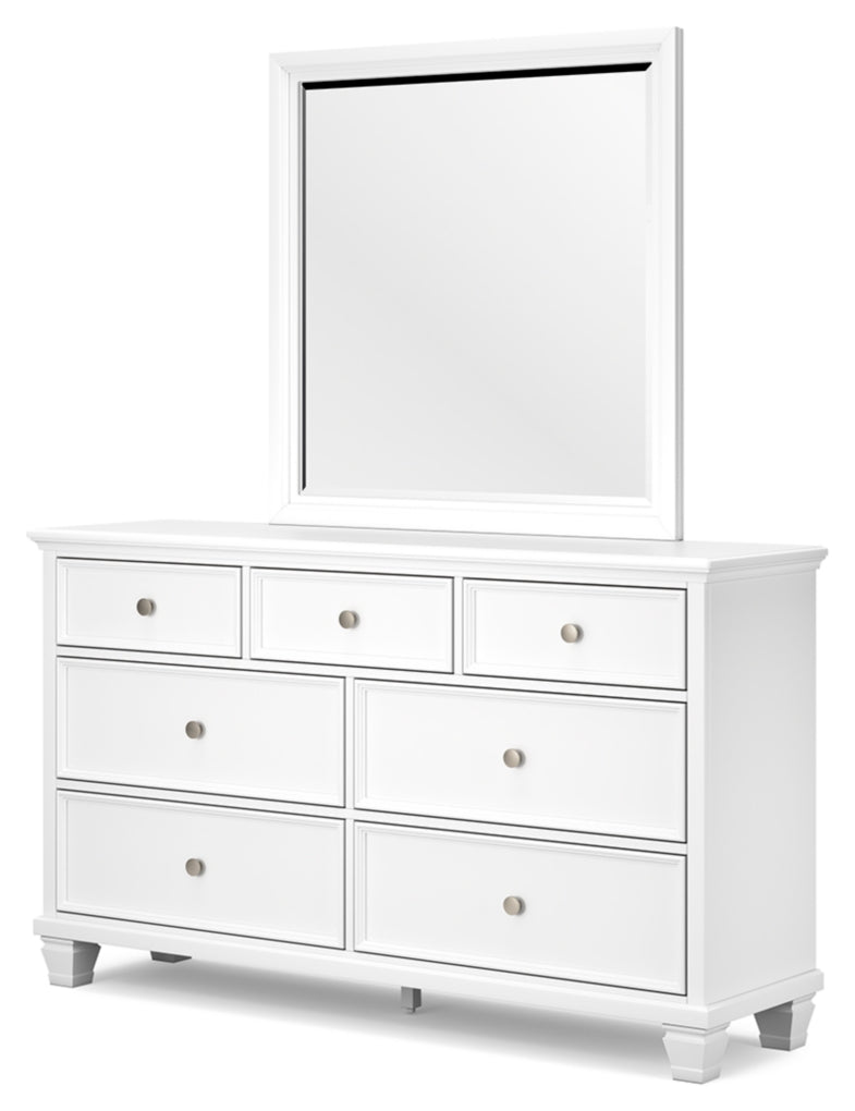 Fortman Panel Bed, Dresser, Mirror, Chest & Nightstand, Bedroom Set