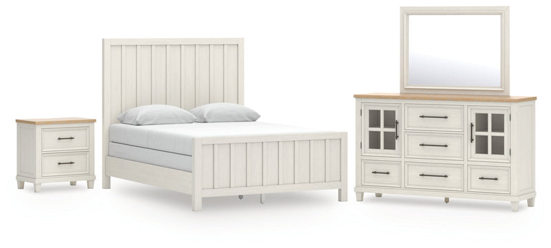 Shaybrock Panel Bed, Dresser, Mirror, Chest & Nightstand, Bedroom Set