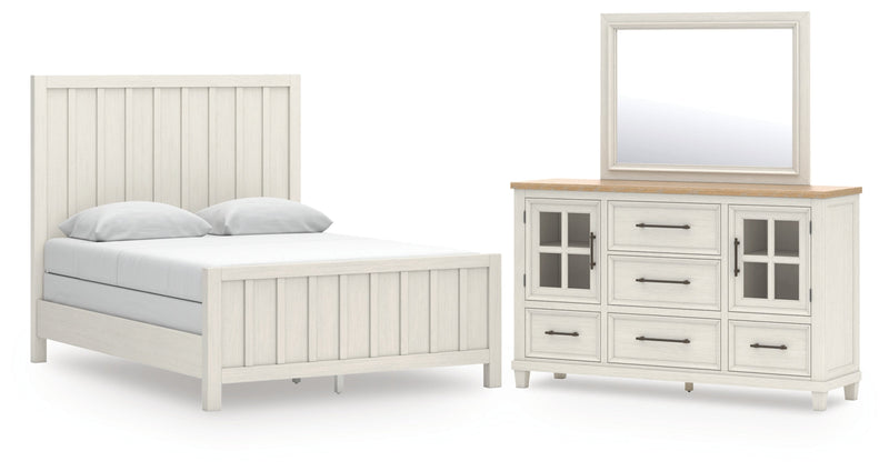 Shaybrock Panel Bed, Dresser, Mirror, Chest & Nightstand, Bedroom Set