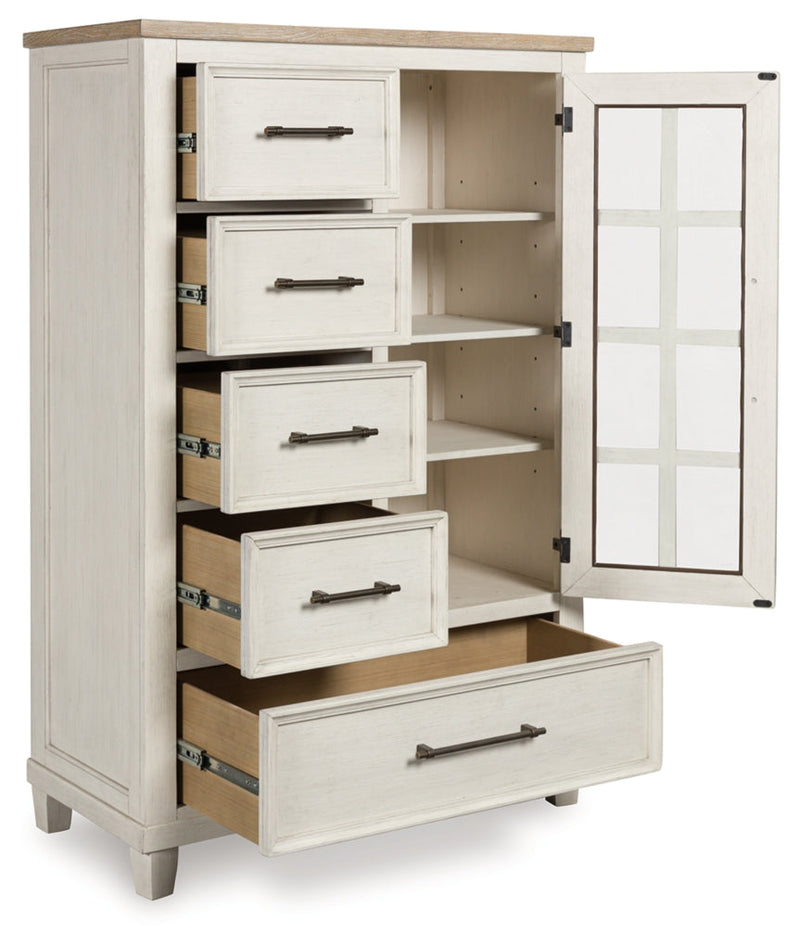 Shaybrock Panel Bed, Dresser, Mirror, Chest & Nightstand, Bedroom Set
