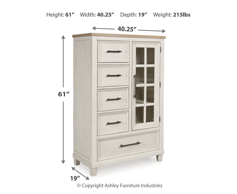 Shaybrock Panel Bed, Dresser, Mirror, Chest & Nightstand, Bedroom Set