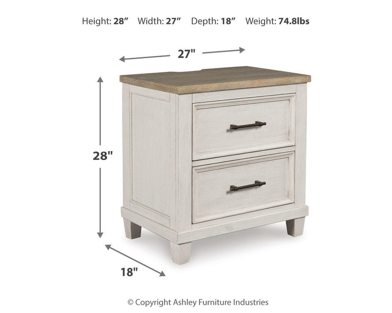 Shaybrock Panel Bed, Dresser, Mirror, Chest & Nightstand, Bedroom Set