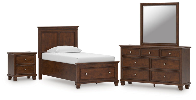 Danabrin Panel Bed, Dresser, Mirror, Chest & Nightstand, Bedroom Set