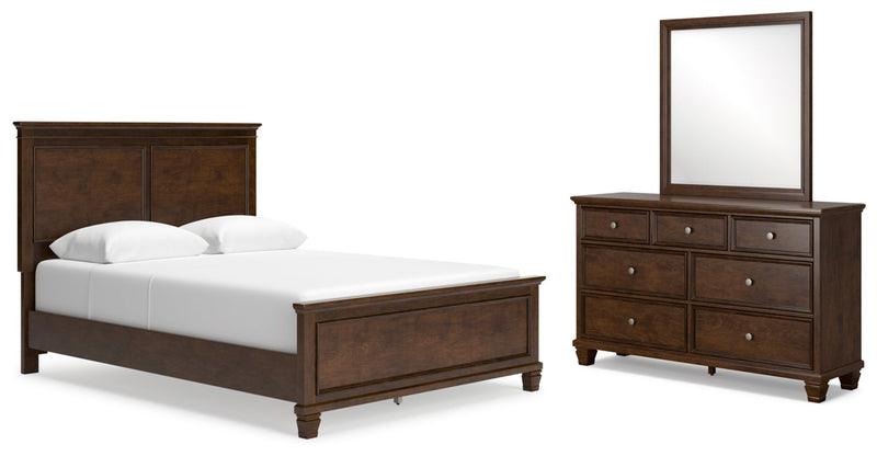 Danabrin Panel Bed, Dresser, Mirror, Chest & Nightstand, Bedroom Set