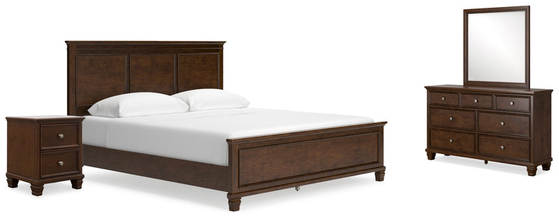 Danabrin Panel Bed, Dresser, Mirror, Chest & Nightstand, Bedroom Set