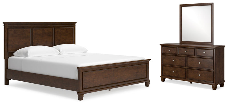 Danabrin Panel Bed, Dresser, Mirror, Chest & Nightstand, Bedroom Set