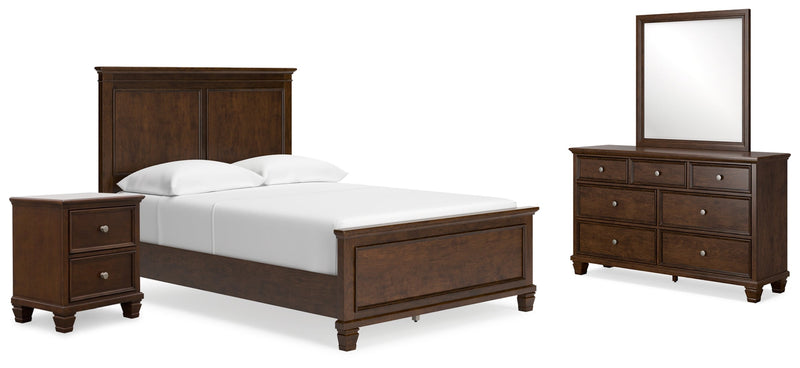 Danabrin Panel Bed, Dresser, Mirror, Chest & Nightstand, Bedroom Set
