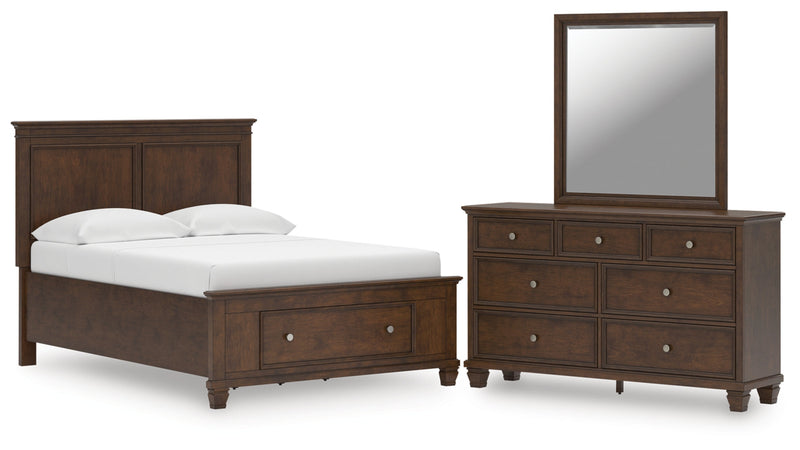 Danabrin Panel Bed, Dresser, Mirror, Chest & Nightstand, Bedroom Set