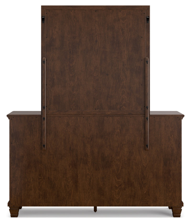 Danabrin Panel Bed, Dresser, Mirror, Chest & Nightstand, Bedroom Set
