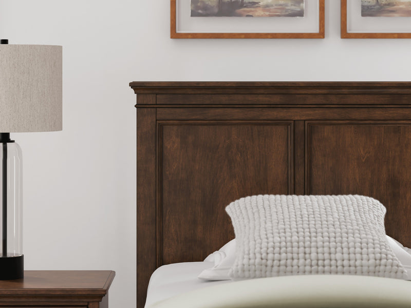 Danabrin Panel Bed, Dresser, Mirror, Chest & Nightstand, Bedroom Set