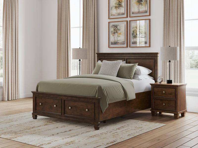 Danabrin Panel Bed, Dresser, Mirror, Chest & Nightstand, Bedroom Set