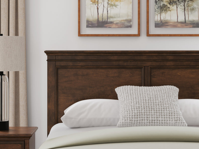 Danabrin Panel Bed, Dresser, Mirror, Chest & Nightstand, Bedroom Set