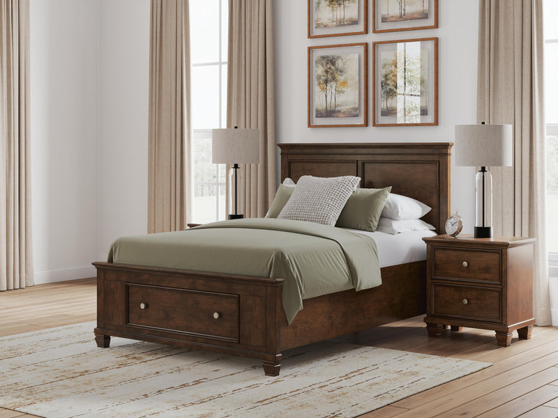 Danabrin Panel Bed, Dresser, Mirror, Chest & Nightstand, Bedroom Set
