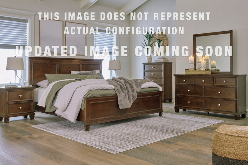 Danabrin Panel Bed