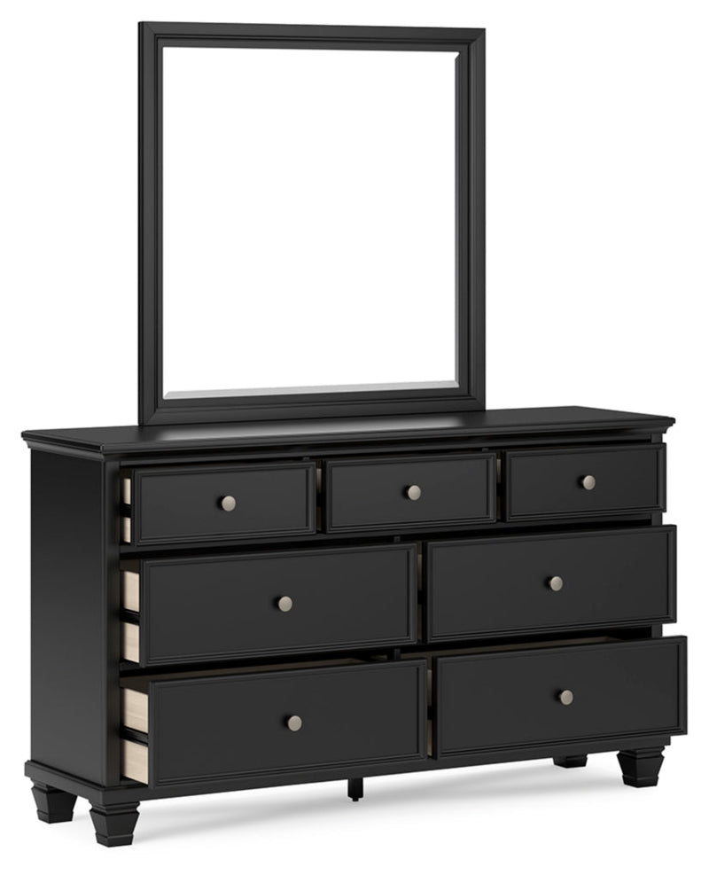 Lanolee Panel Bed, Dresser, Mirror, Chest & Nightstand, Bedroom Set