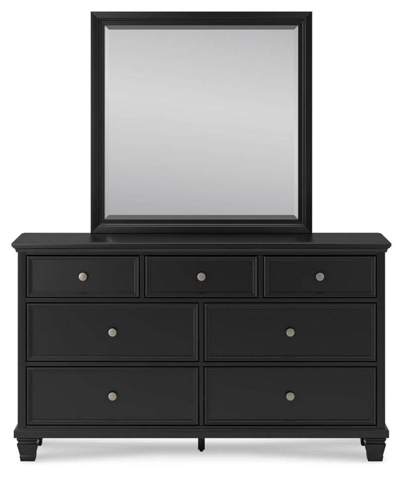Lanolee Panel Bed, Dresser, Mirror, Chest & Nightstand, Bedroom Set
