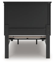 Lanolee Panel Bed