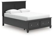 Lanolee Panel Bed Queen Panel Storage Bed