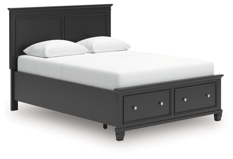 Lanolee Panel Bed Queen Panel Storage Bed