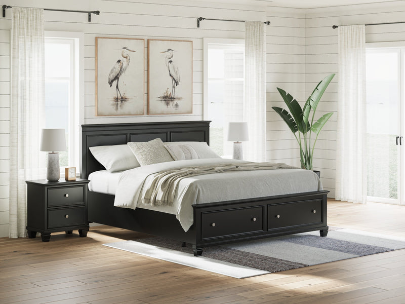 Lanolee Panel Bed