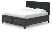 Lanolee Panel Bed