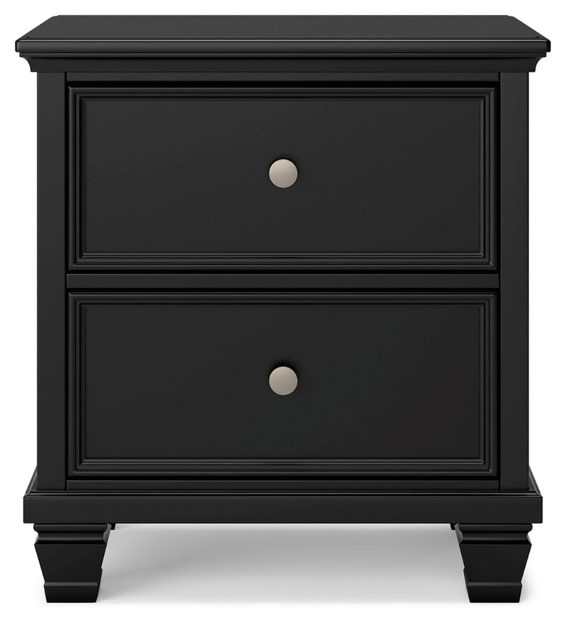 Lanolee Two Drawer Night Stand