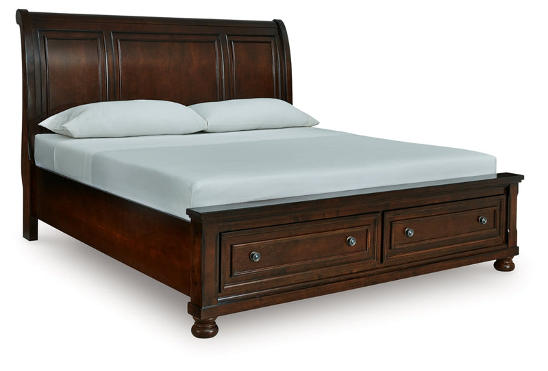 Porter Bed Sleigh Storage Bed