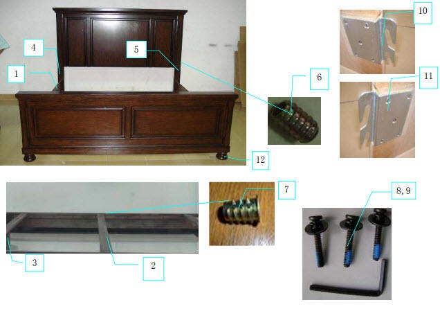Porter Panel Bed