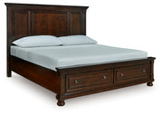 Porter Bed Panel Storage Bed