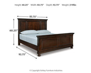Porter Panel Bed