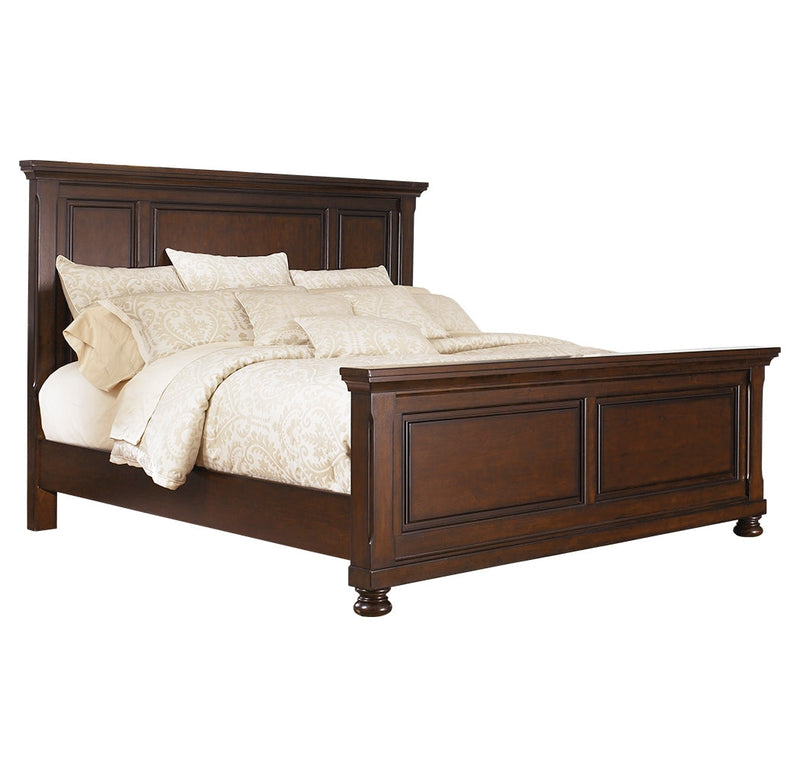 Porter Bed, Dresser, Mirror, Chest & Nightstand, Bedroom Set