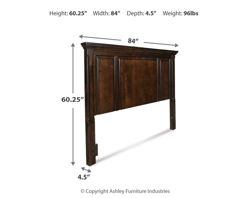 Porter King/ Panel Headboard