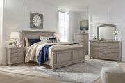Lettner Sleigh Bed with 2 Storage Drawers