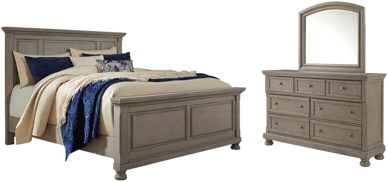 Lettner Bed, Dresser, Mirror, Chest & Nightstand, Bedroom Set