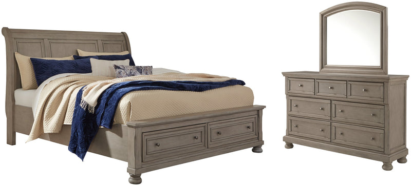 Lettner Bed, Dresser, Mirror, Chest & Nightstand, Bedroom Set