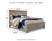 Lettner Panel Storage Bed