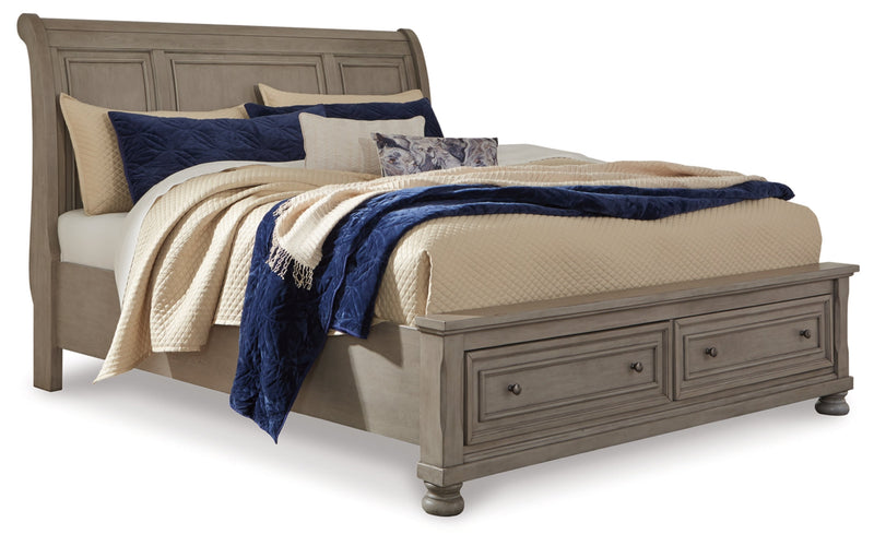 Lettner Bed, Dresser, Mirror, Chest & Nightstand, Bedroom Set