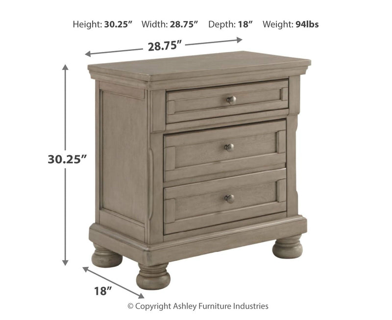 Lettner Bed, Dresser, Mirror, Chest & Nightstand, Bedroom Set