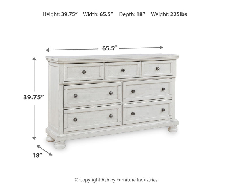 Robbinsdale Bed, Dresser, Mirror, Chest & Nightstand, Bedroom Set