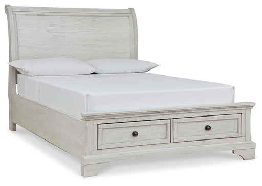 Robbinsdale Sleigh Storage Bed Full