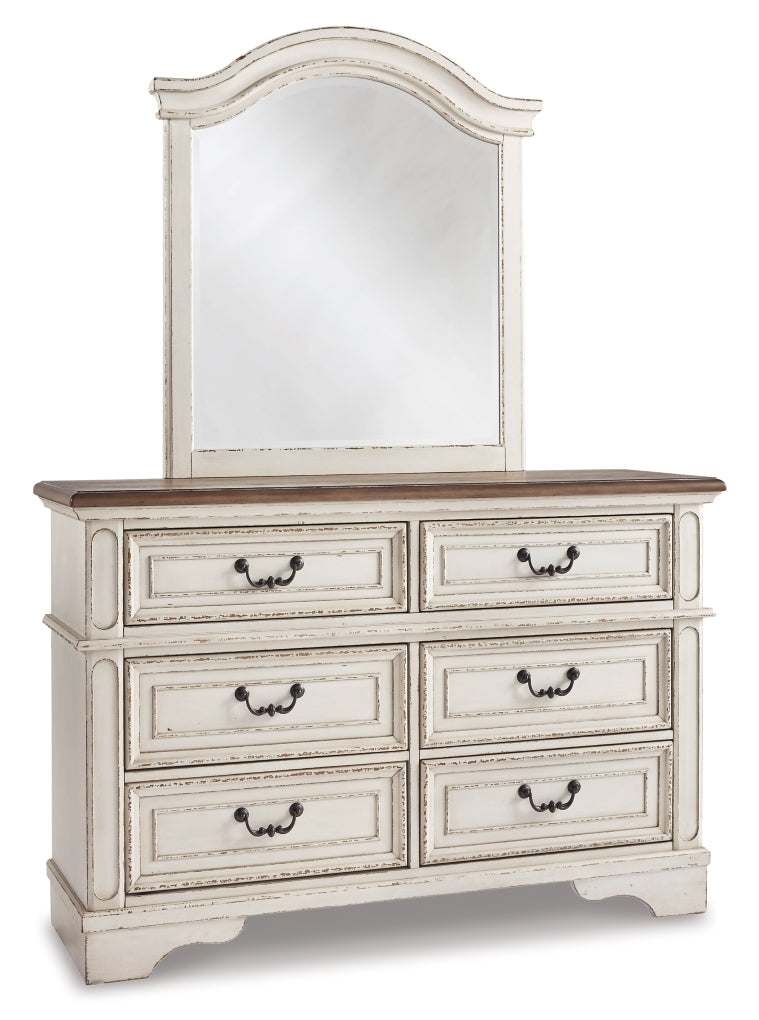 Realyn Bed, Dresser, Mirror, Chest & Nightstand, Bedroom Set