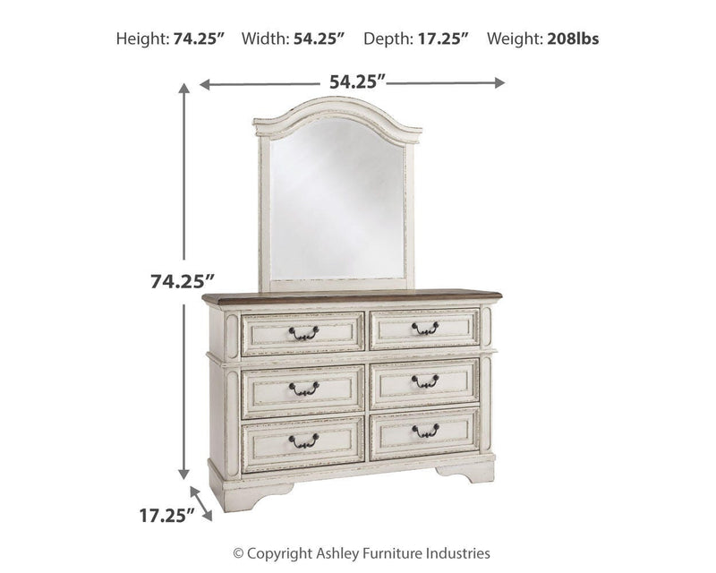 Realyn Mirrored Dressers