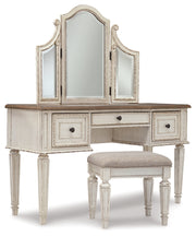 Realyn Vanity/Mirror/Stool Default Title