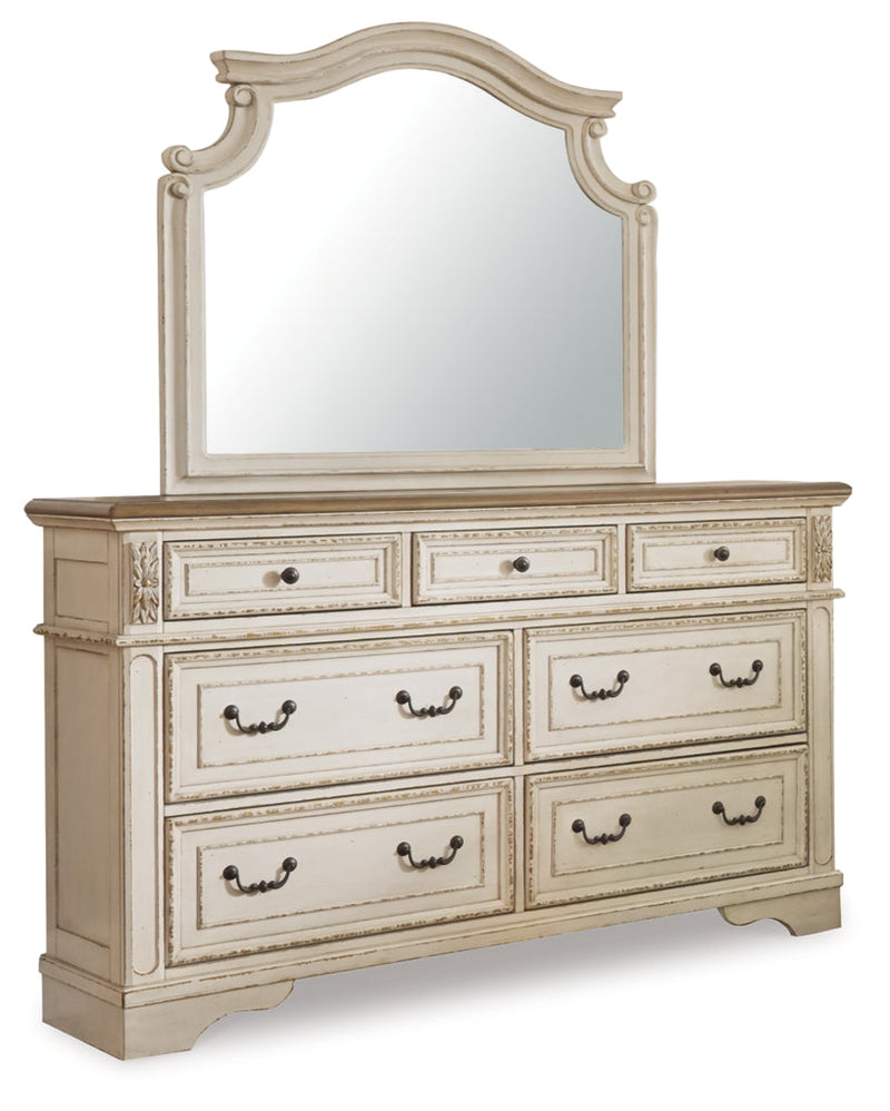 Realyn Bed, Dresser, Mirror, Chest & Nightstand, Bedroom Set